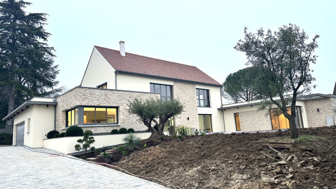 Construction d’une Villa avec piscine / MACHERIN (77)